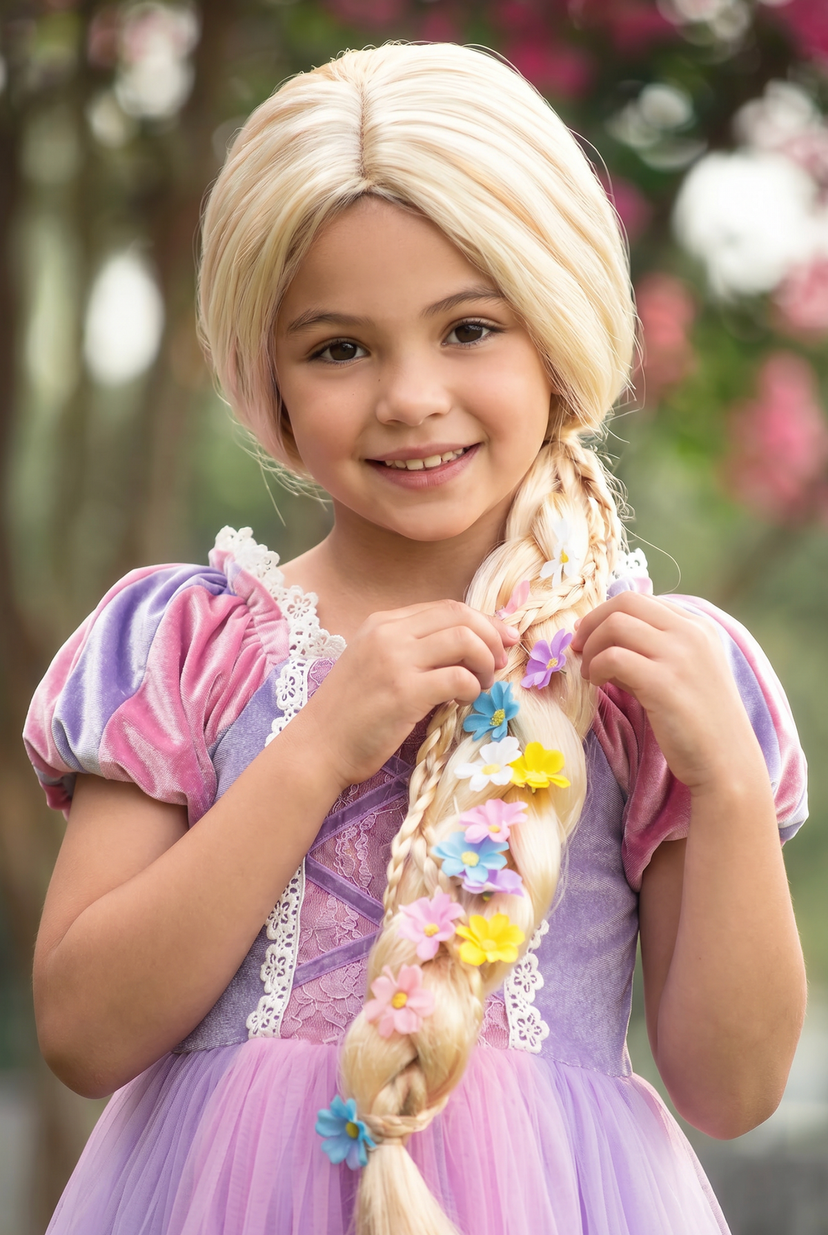 BRAIDED BLONDE WIG RAPUNZEL