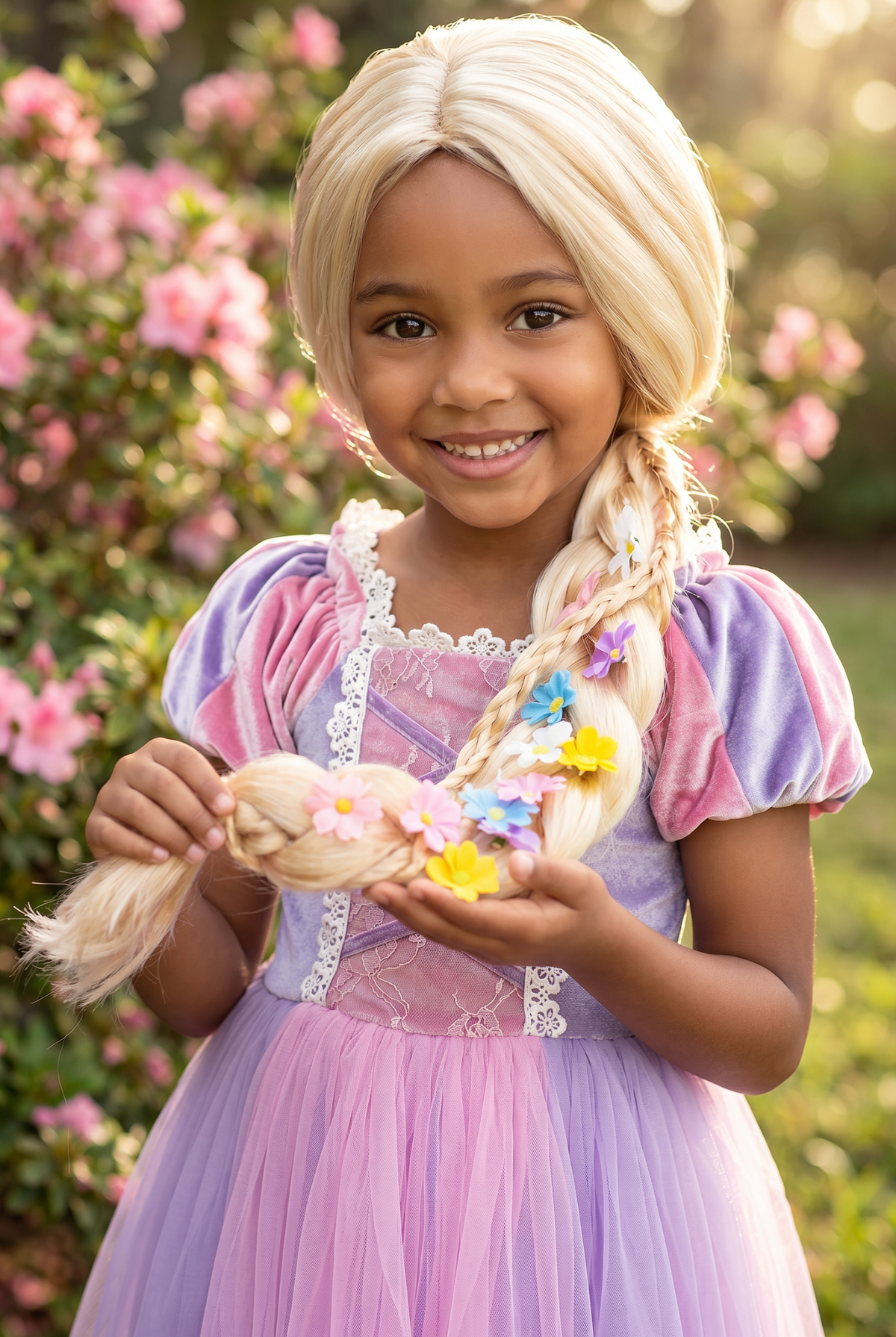 BRAIDED BLONDE WIG RAPUNZEL