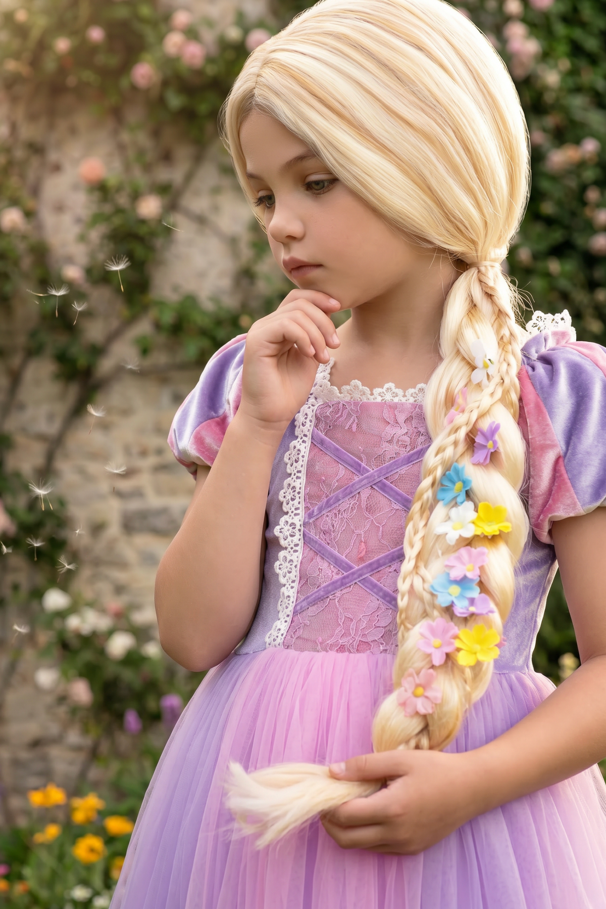 LILAC RAPUNZEL PRINCESS DRESS