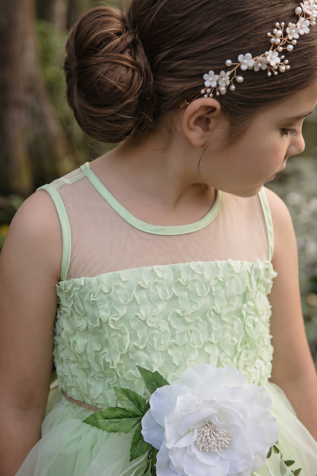 FROG PRINCESS GOWN & BELT SET