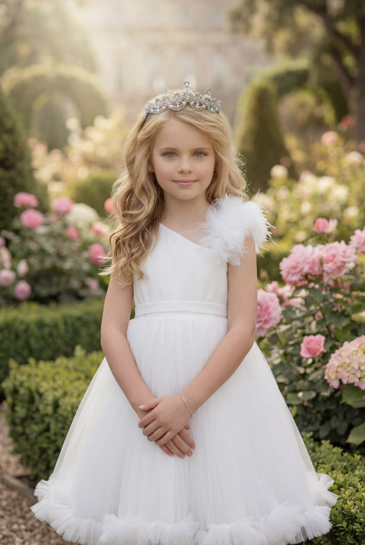 HARPER ELEGANT WHITE DRESS