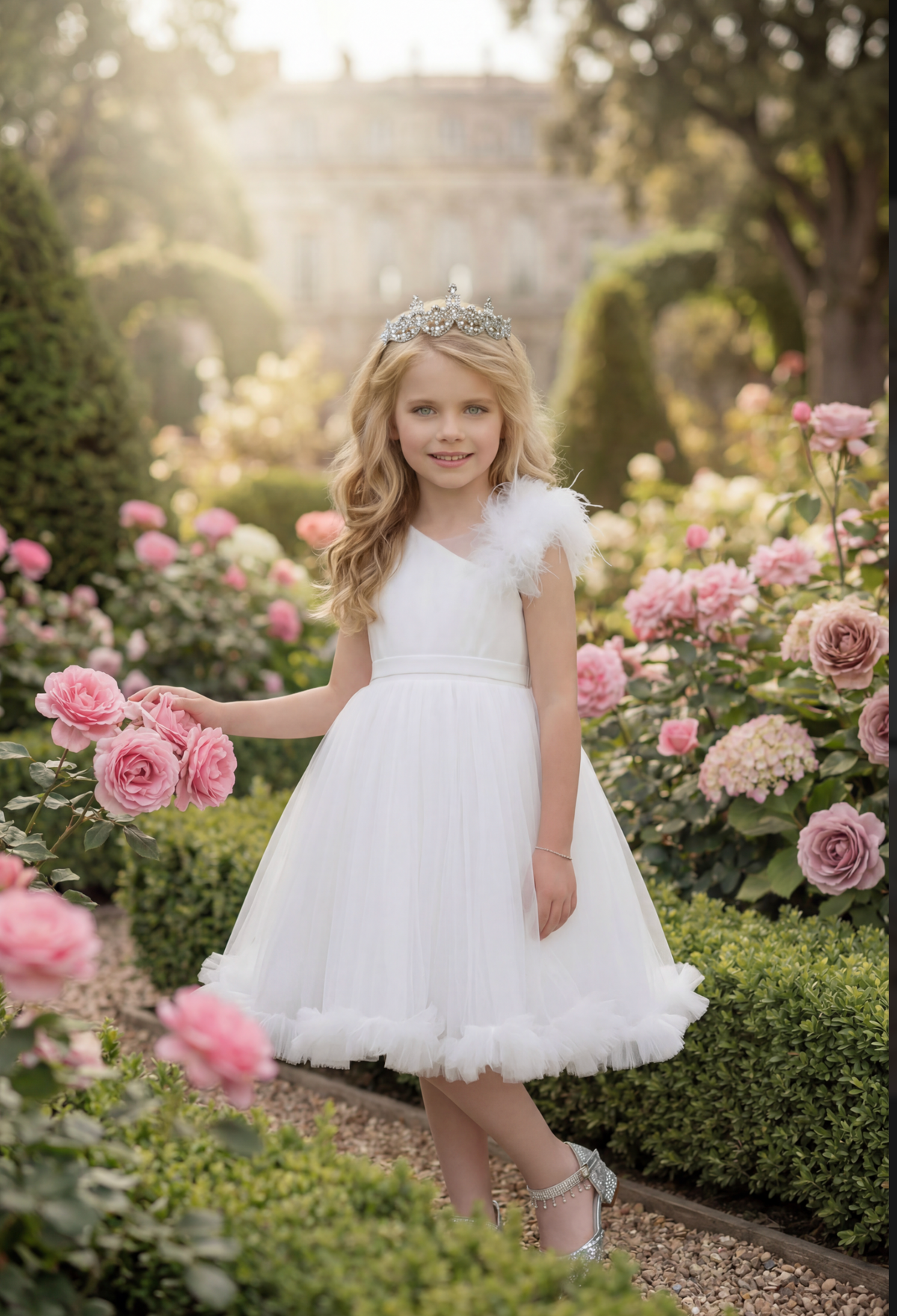 HARPER ELEGANT WHITE DRESS
