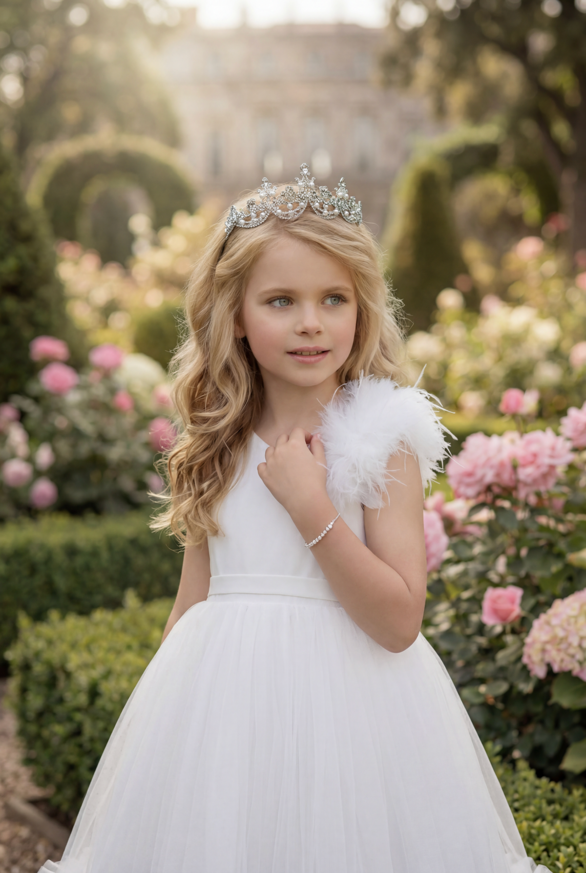 HARPER ELEGANT WHITE DRESS