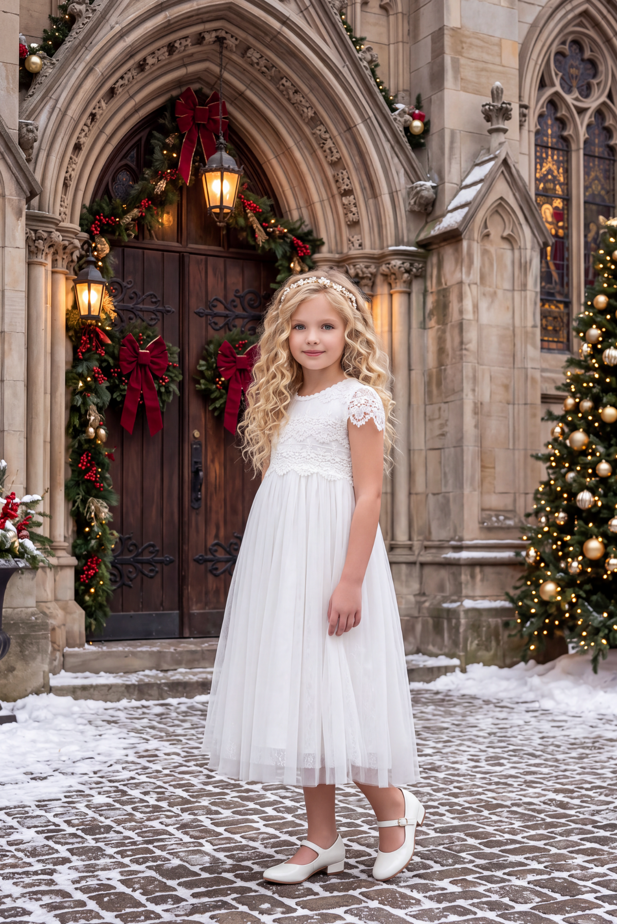 PILA WHITE ELEGANT DRESS