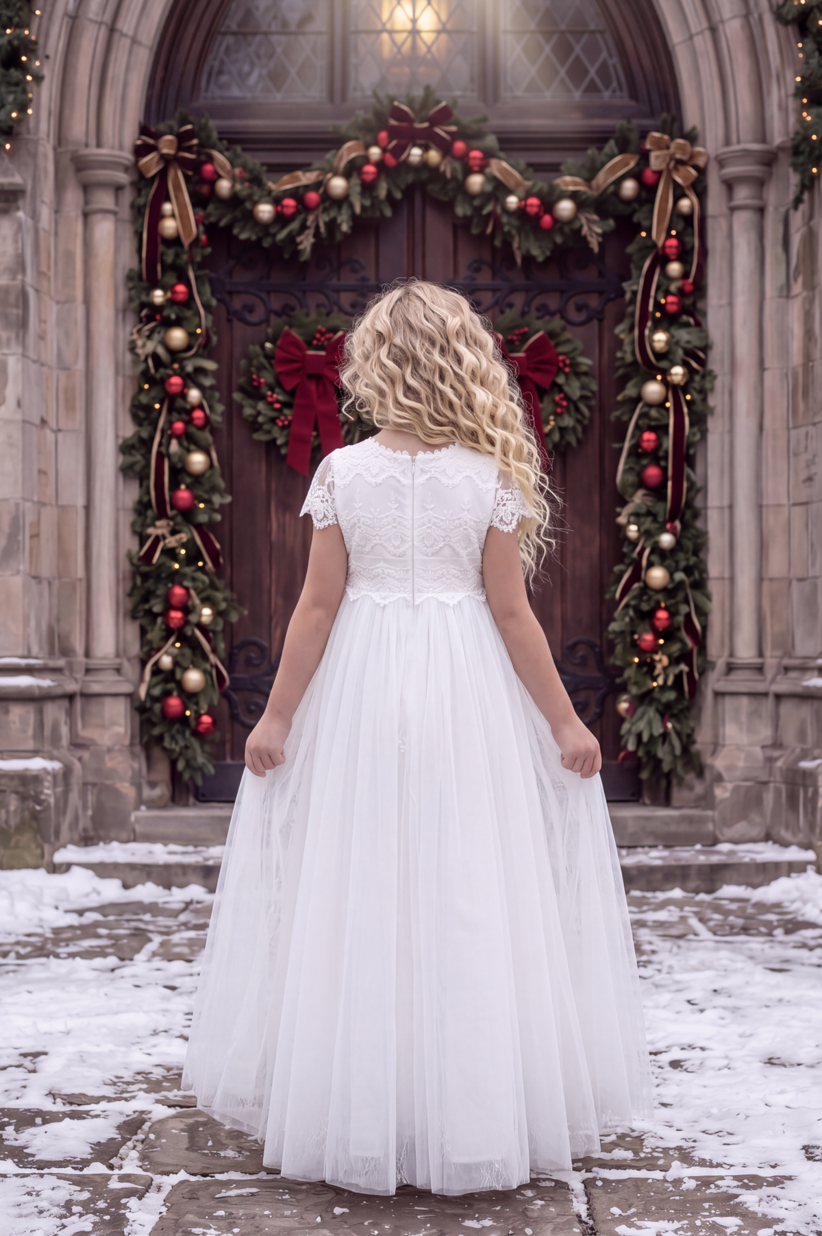KATTY WHITE GOWN