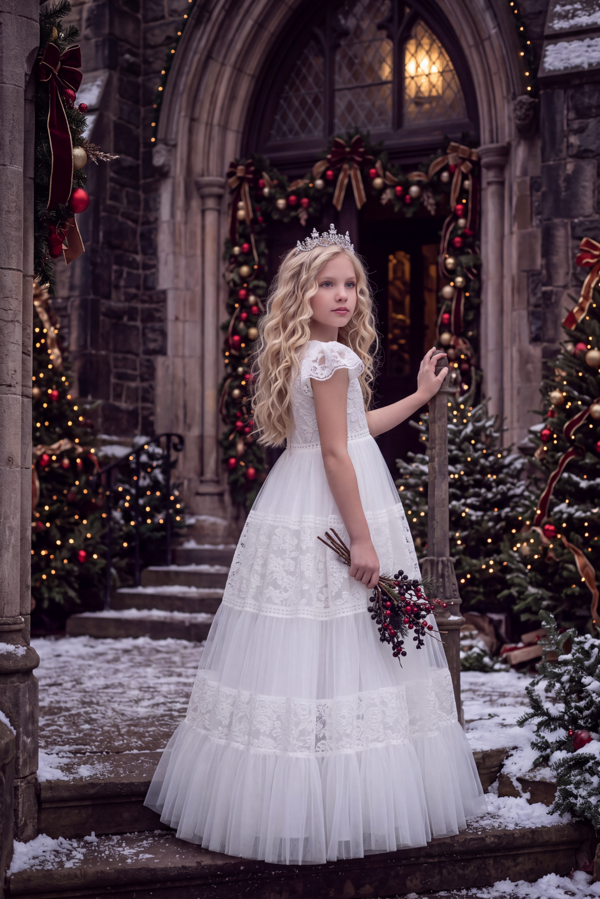 LISA WHITE STUNNING DRESS