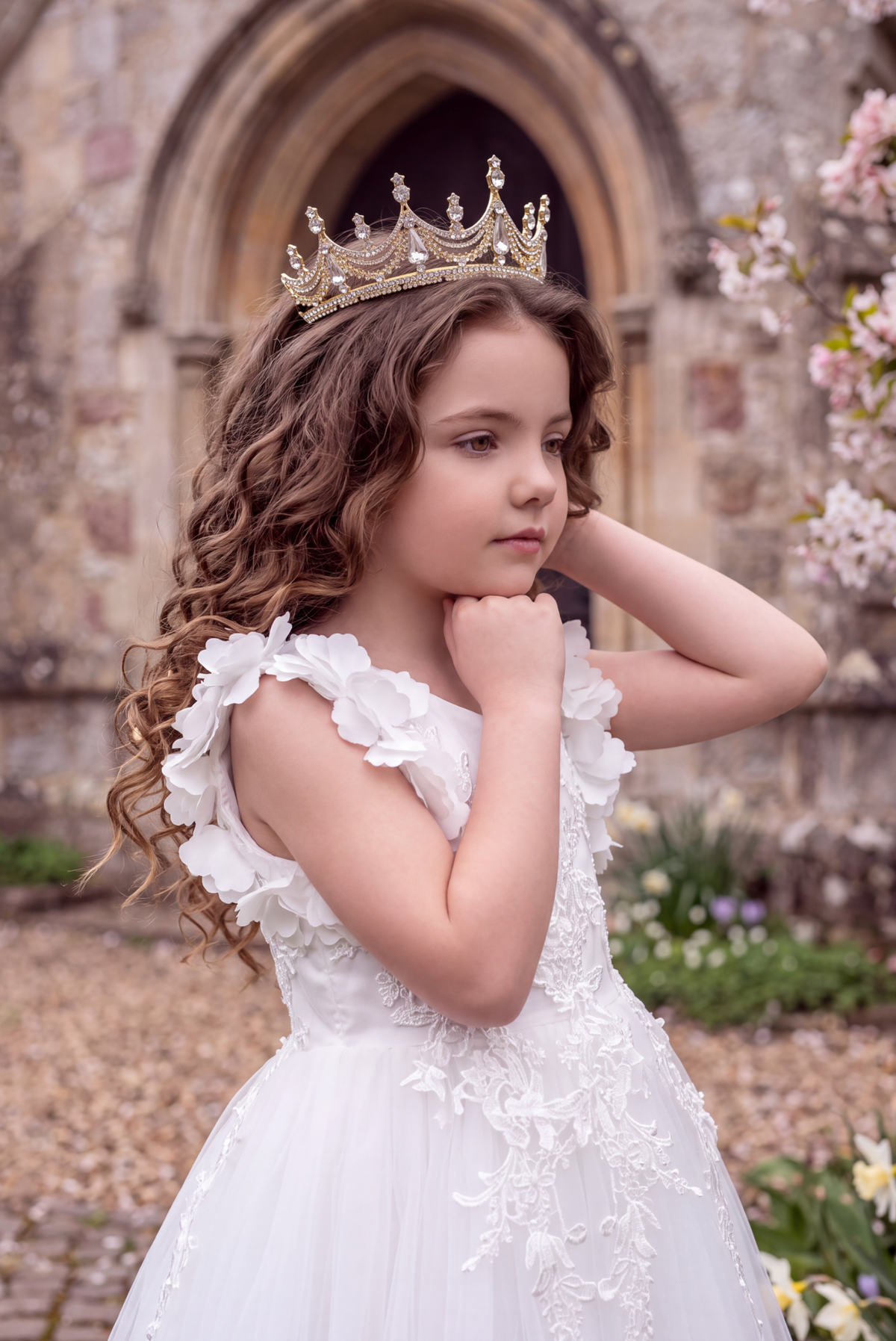 NADIME WHITE GOWN