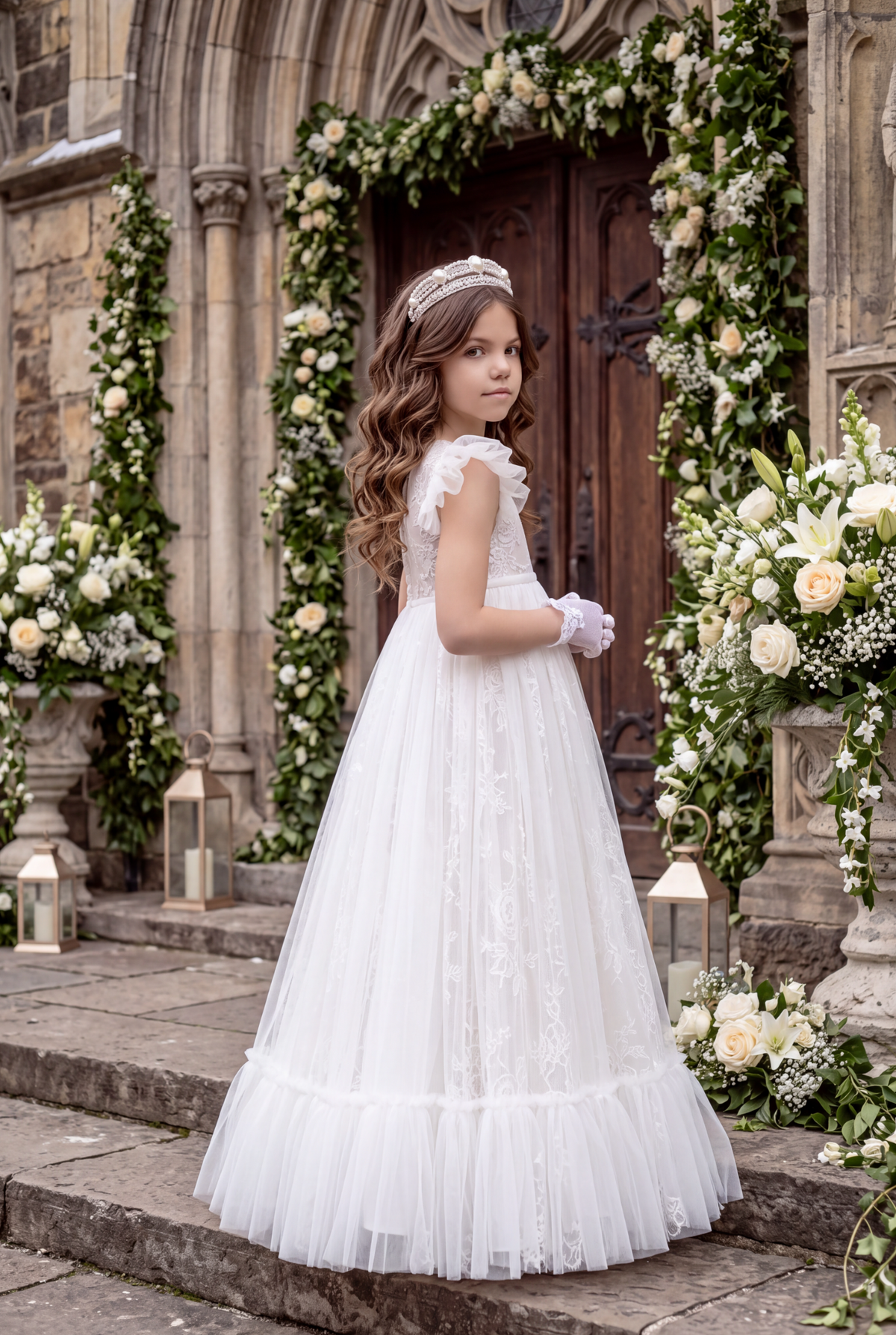 MIA BELLA WHITE GOWN