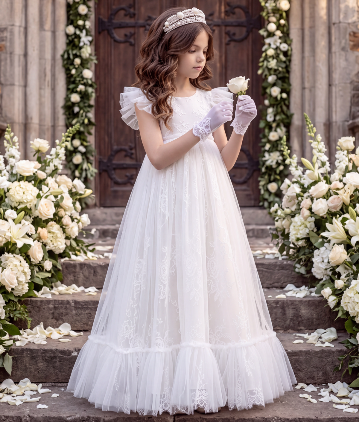 MIA BELLA WHITE GOWN