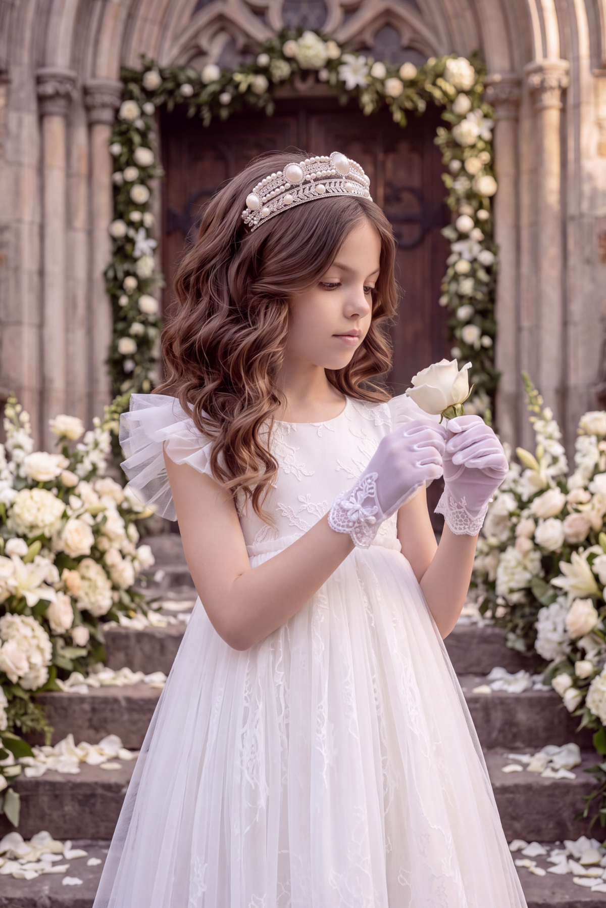 MIA BELLA WHITE GOWN