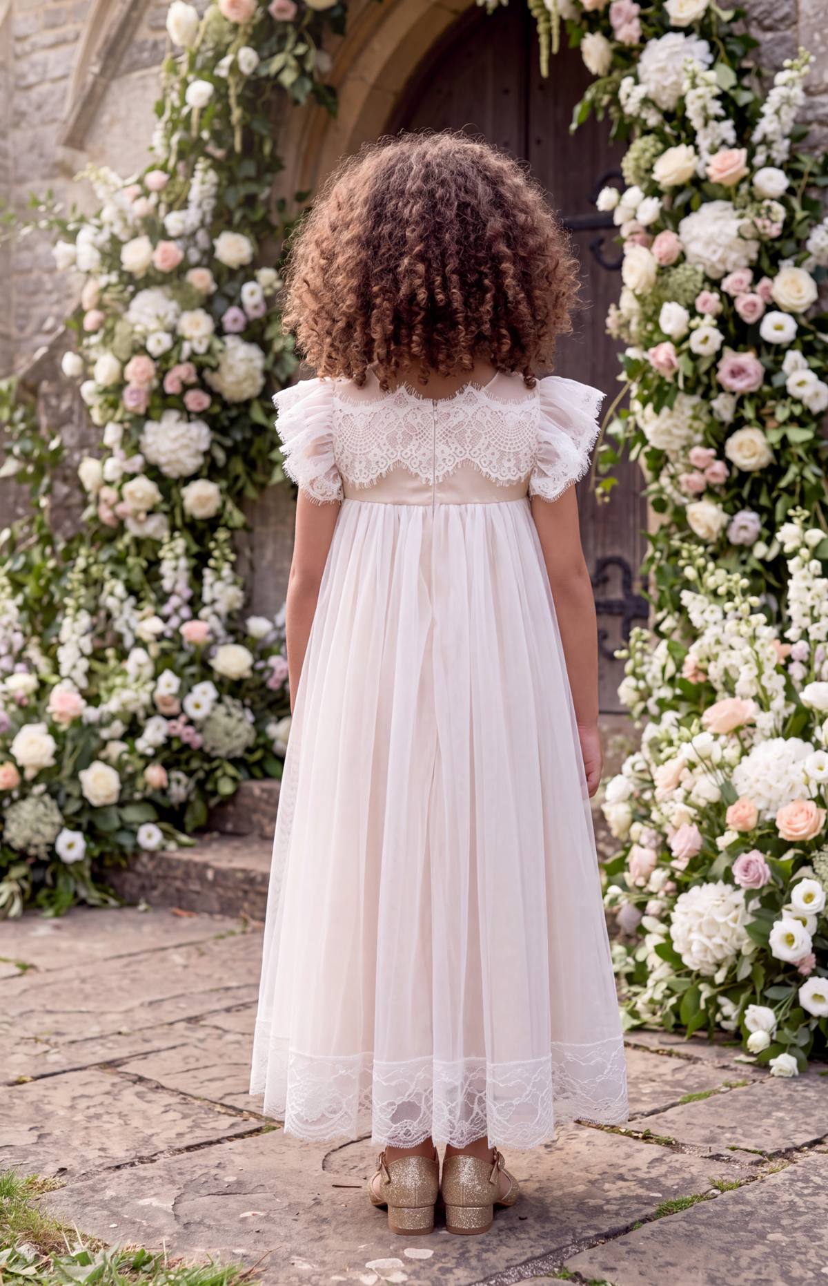 MARIANA NATURAL WHITE DRESS
