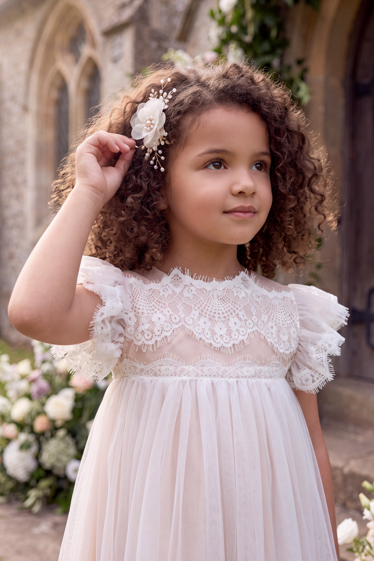 MARIANA NATURAL WHITE DRESS