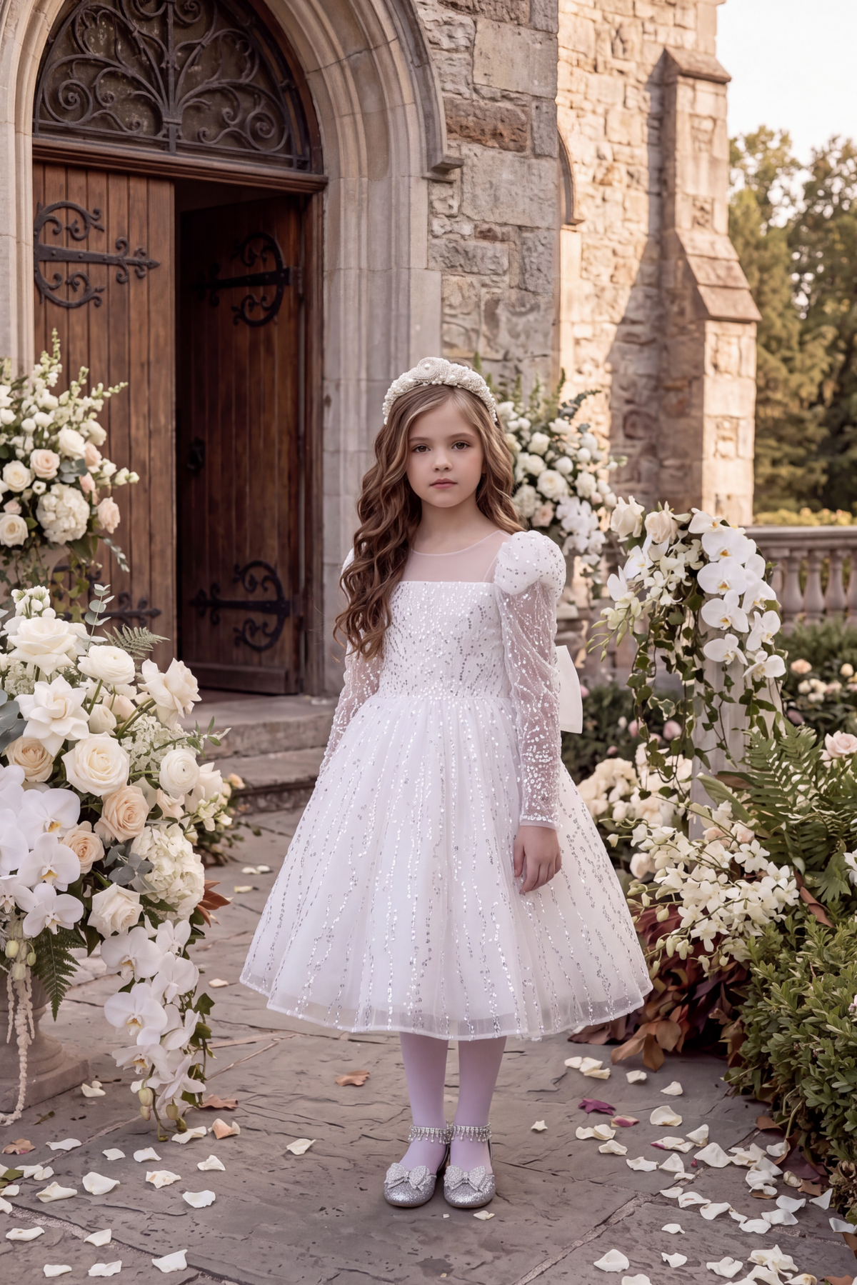 ADDISON LACE WHITE DRESS