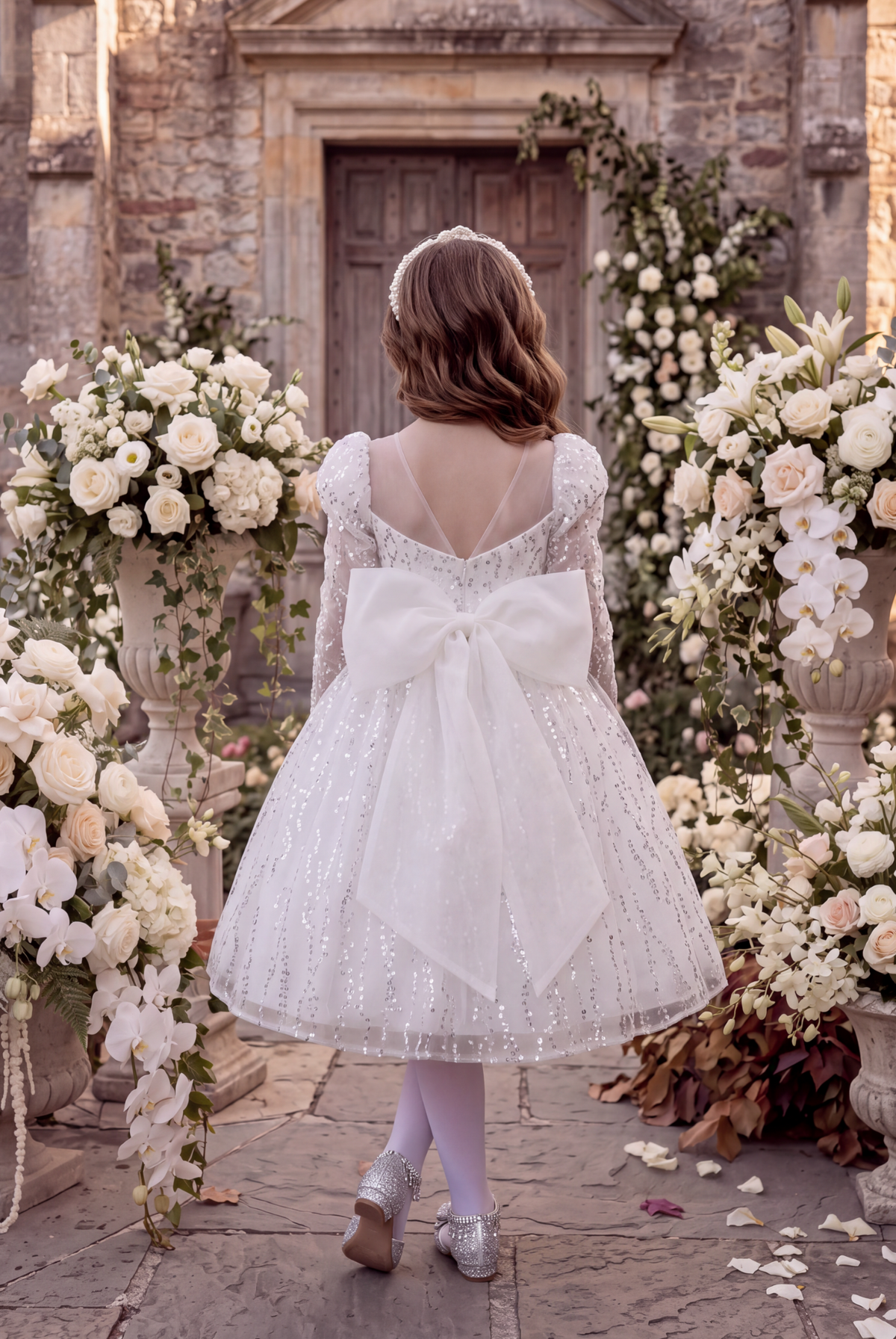 ADDISON LACE WHITE DRESS