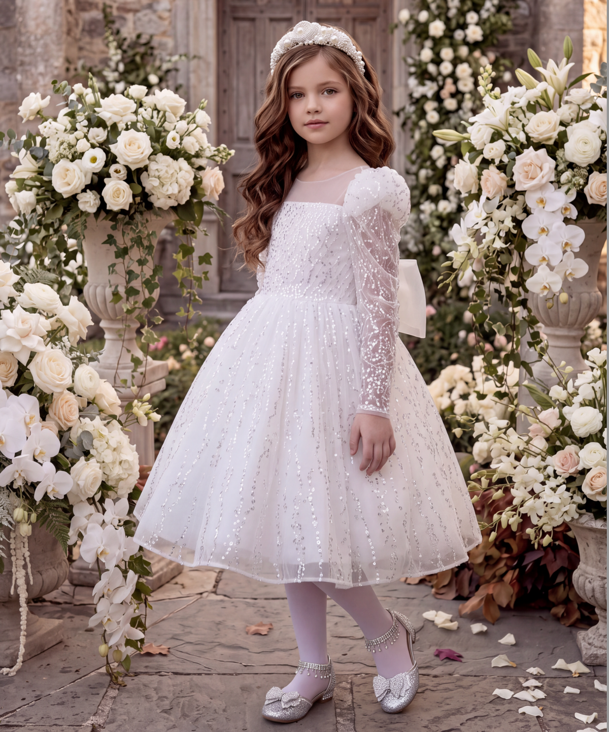 ADDISON LACE WHITE DRESS