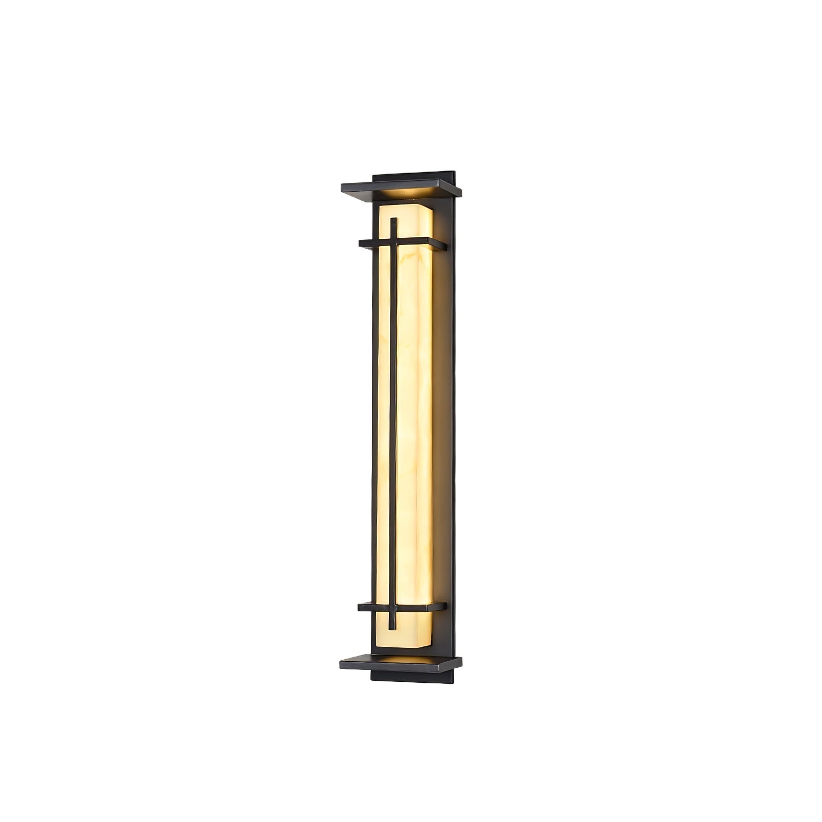 Outdoor Wall Light Waterproof LED Alabaster Style Exterior Lamp