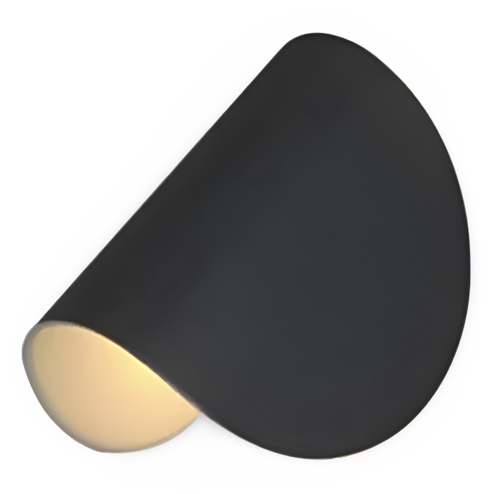 Modern Rotatable Curved Metal Wall Lamp