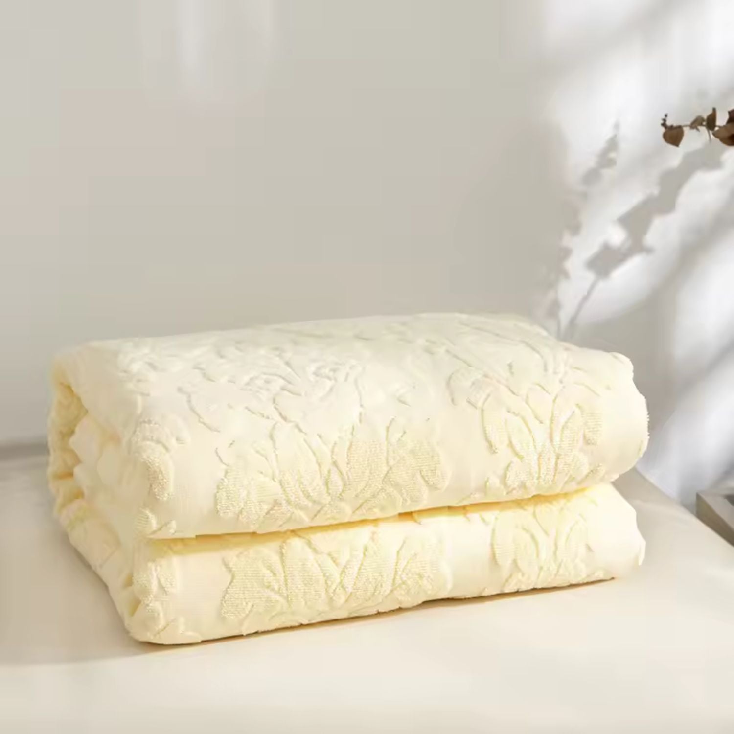 Velour Blossom Dream Throw Blanket