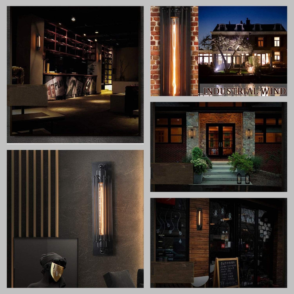 Vintage Wall-Mounted LED Light