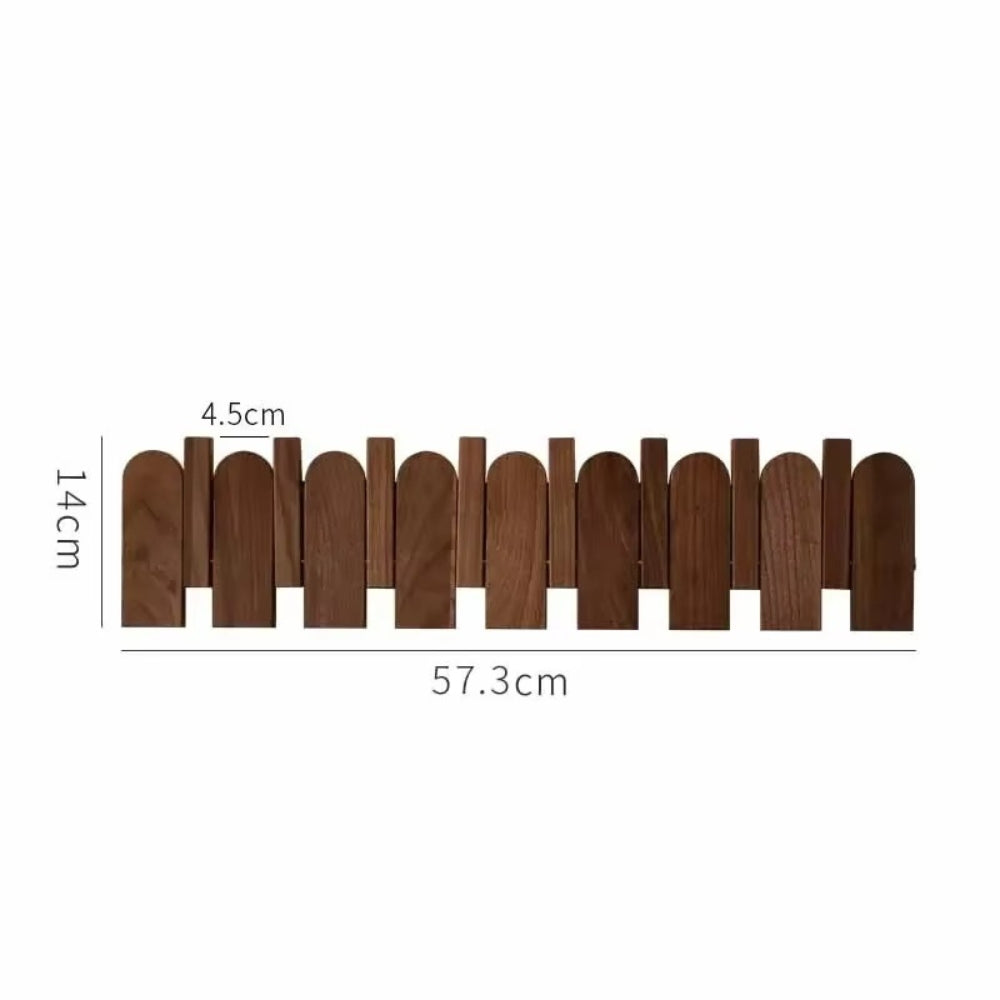 Piano Wooden Hook Wall Coat Rack