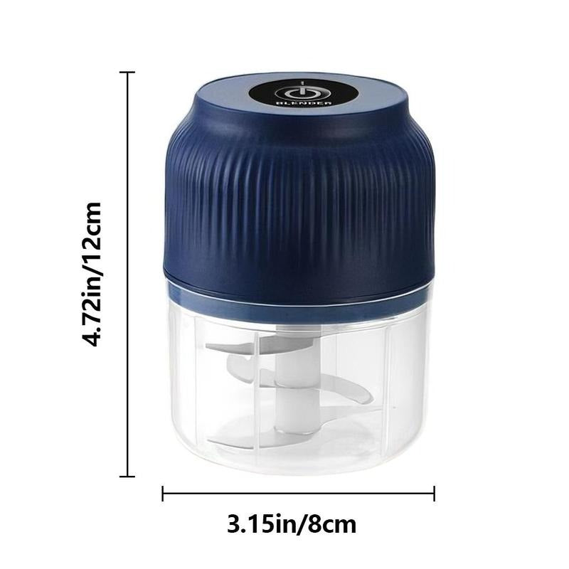 Electric Mini Food Chopper | USB Rechargeable Garlic & Vegetable Chopper