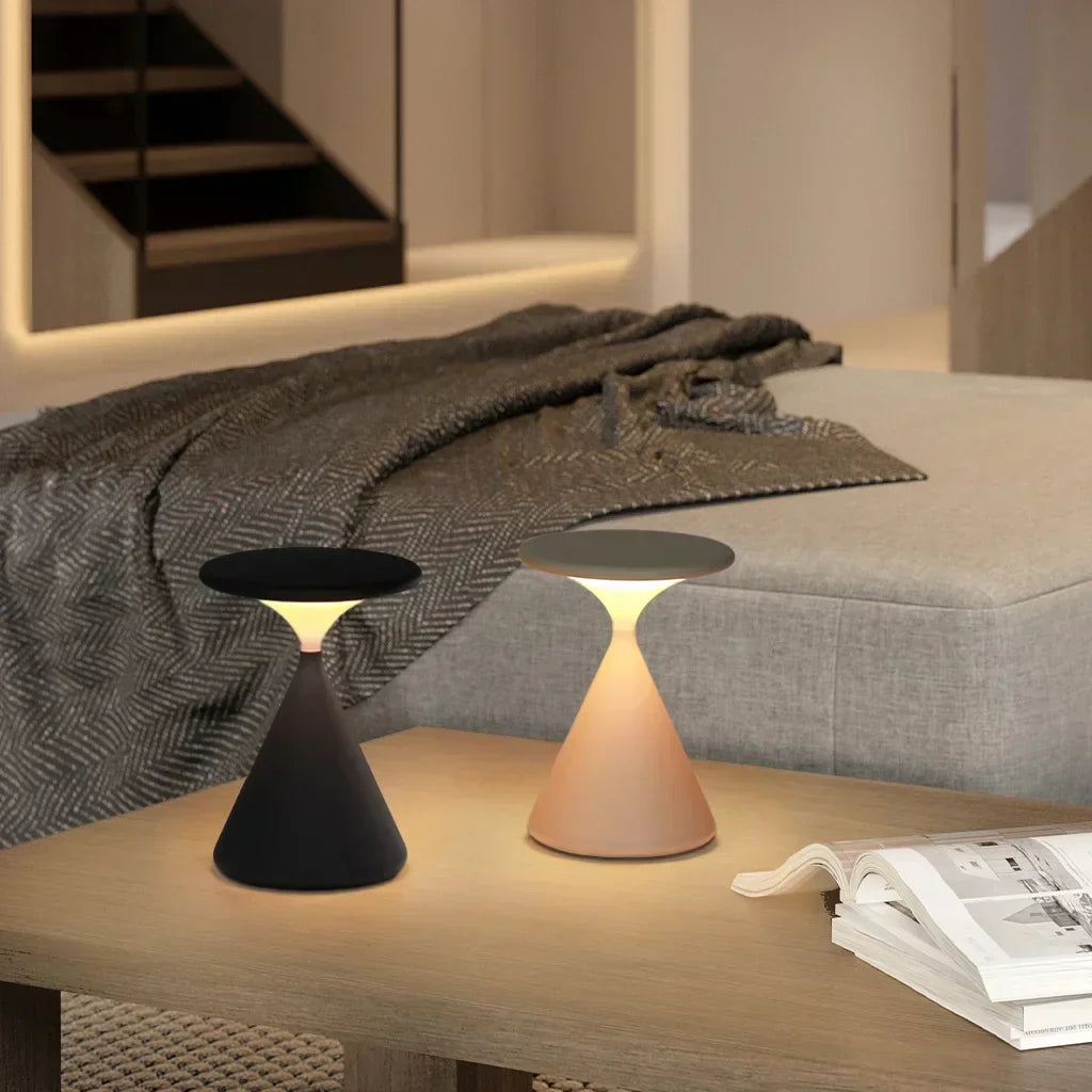 Wireless Table Lamp with Touch Dimmer