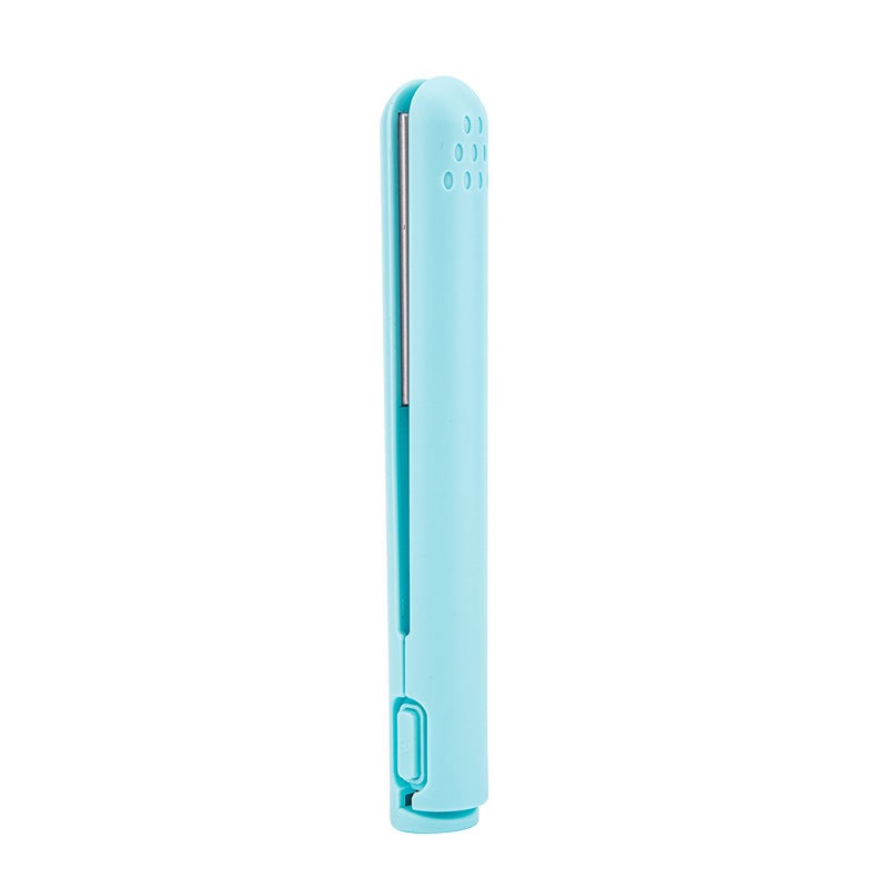 2-in-1 Mini Hair Straightener & Curler | Cordless Portable Styling Tool