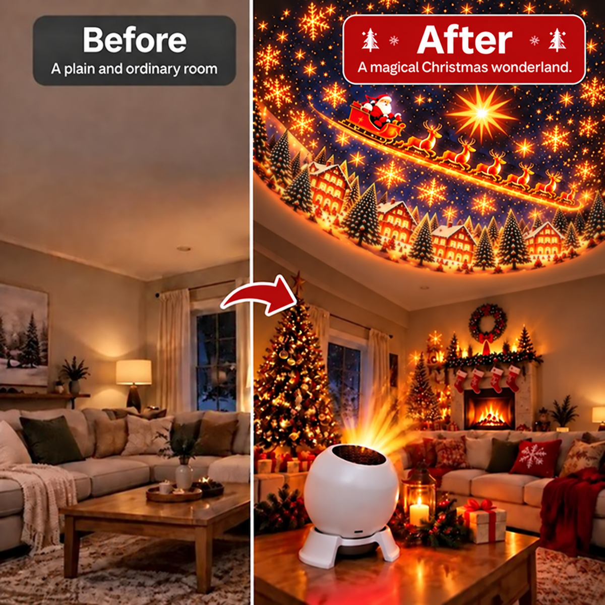 Christmas Wonderland | Magic Projector