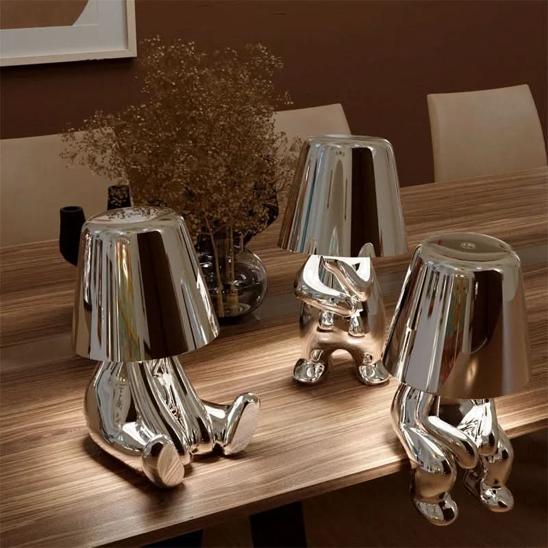 Modern Sculptural LED Table Lamp