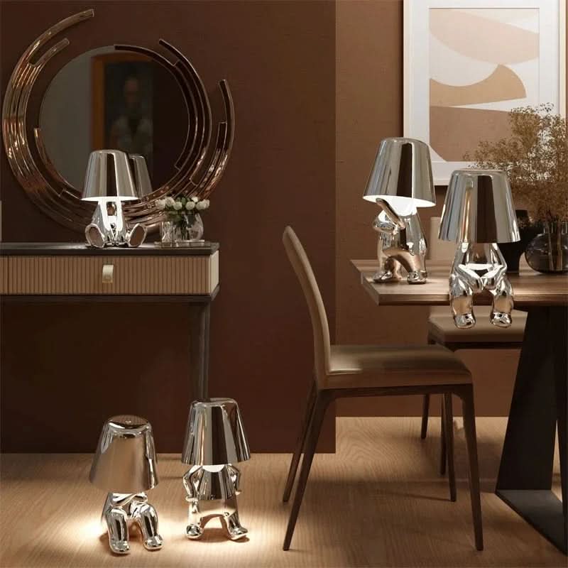 Modern Sculptural LED Table Lamp