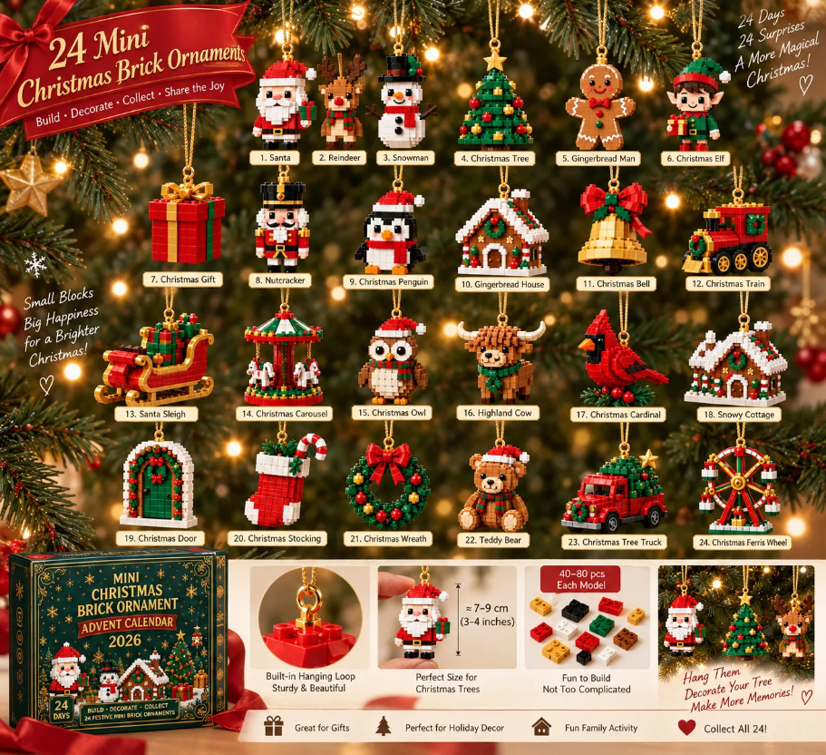 24 Days of Christmas Magic | Brick Advent Calendar