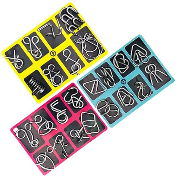 Metal Brain Teaser Puzzle | IQ Logic & Mind Challenge Toy
