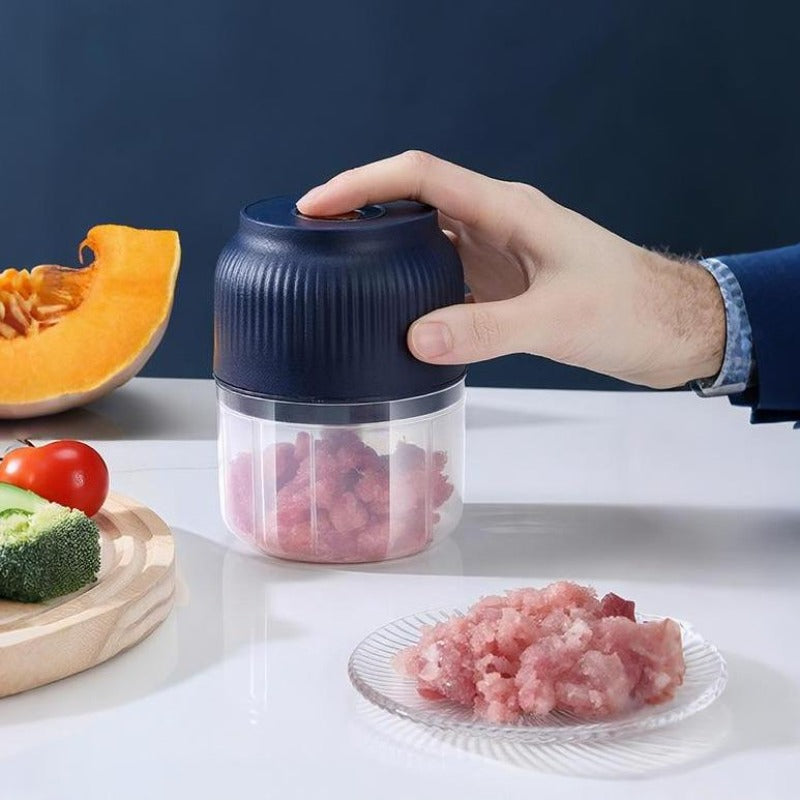 Electric Mini Food Chopper | USB Rechargeable Garlic & Vegetable Chopper