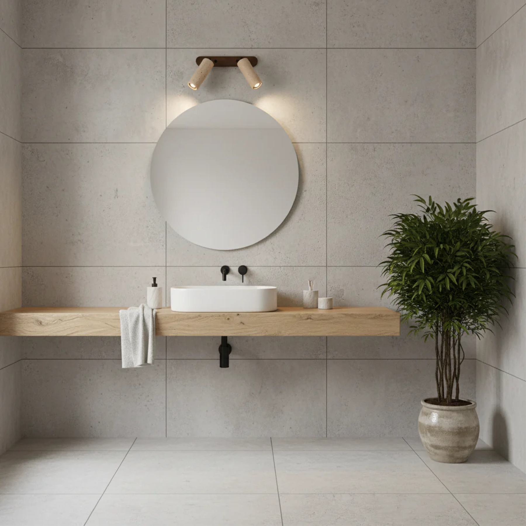 Adjustable Wall Spotlight
