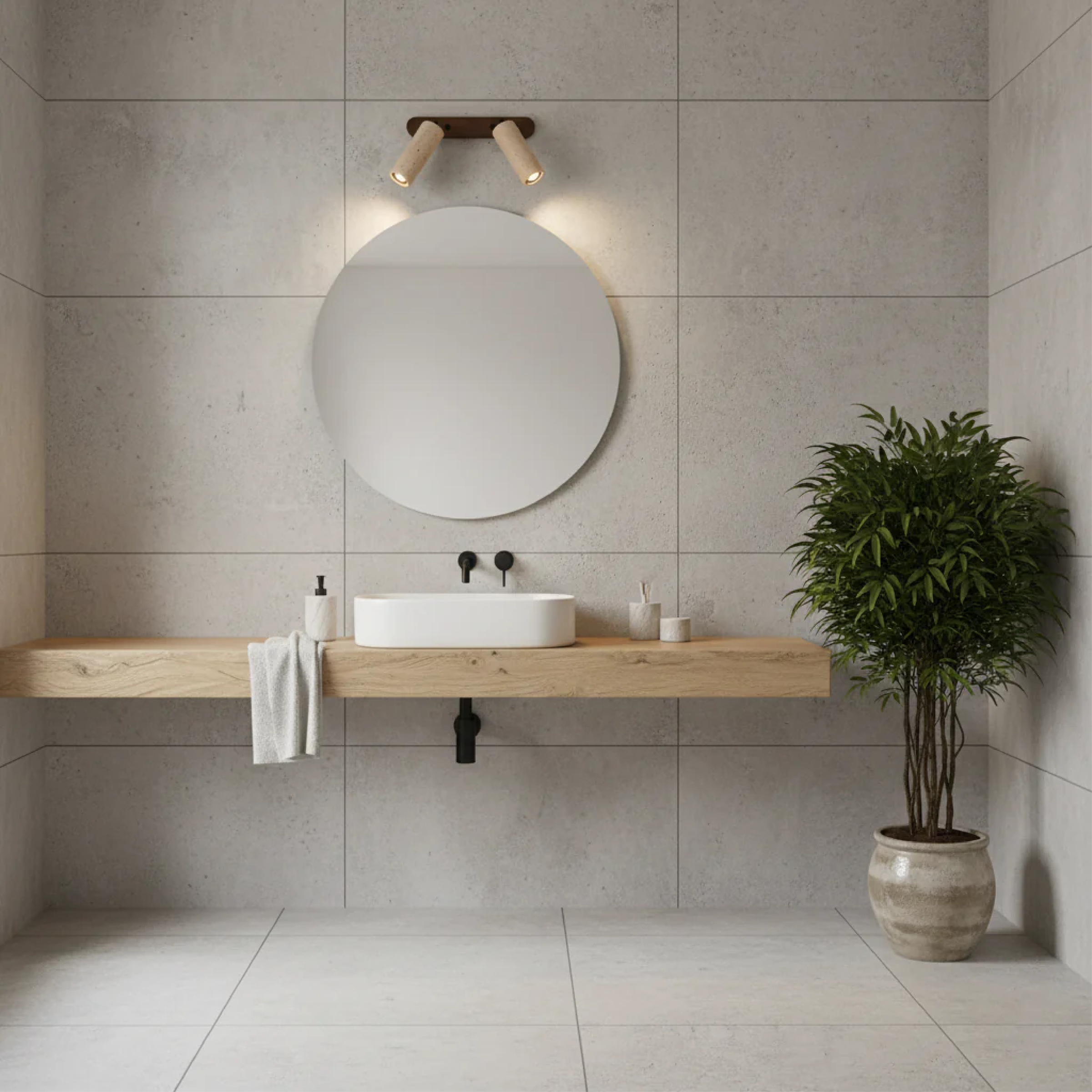 Adjustable Wall Spotlight
