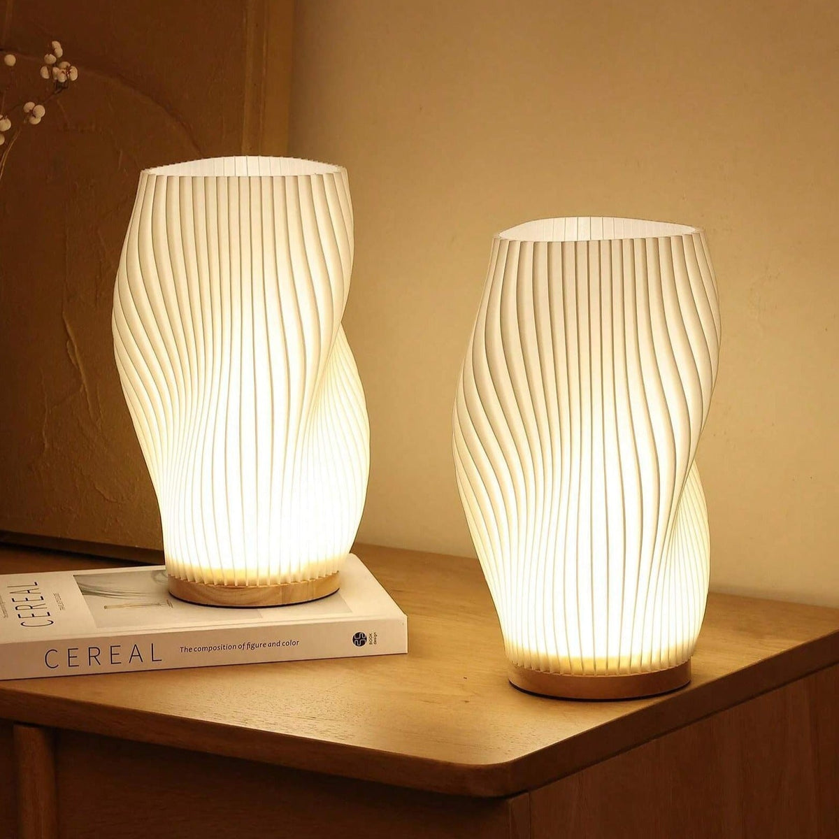 GlowWave | Table Lamp – Stylish Lighting with Warm & Natural Glow