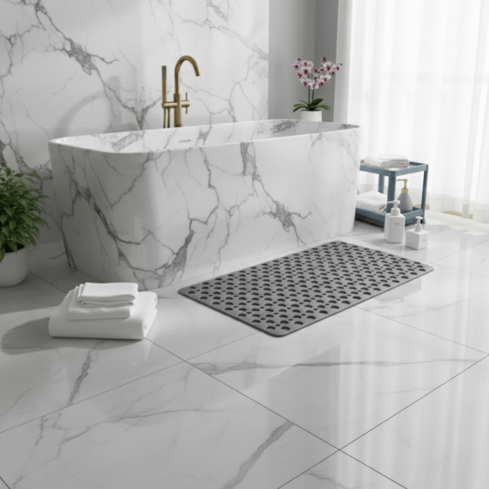 GripGuard | Non-Slip Shower Mat – Quick-Drainage & Bathroom Safety