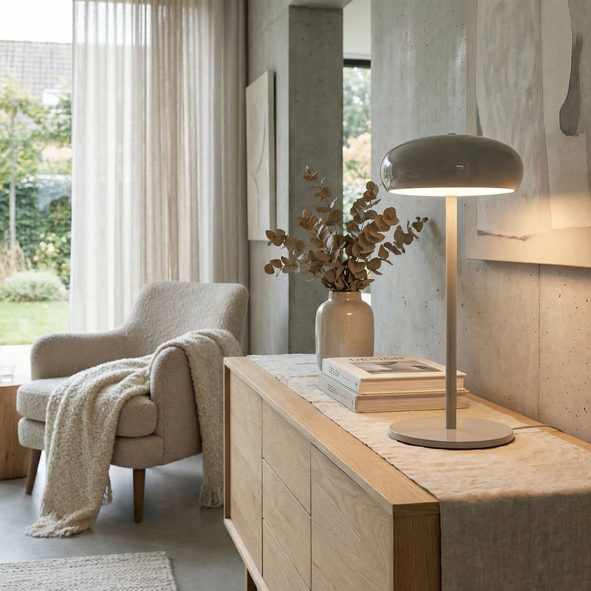 Modern Rechargeable LED Table Lamp