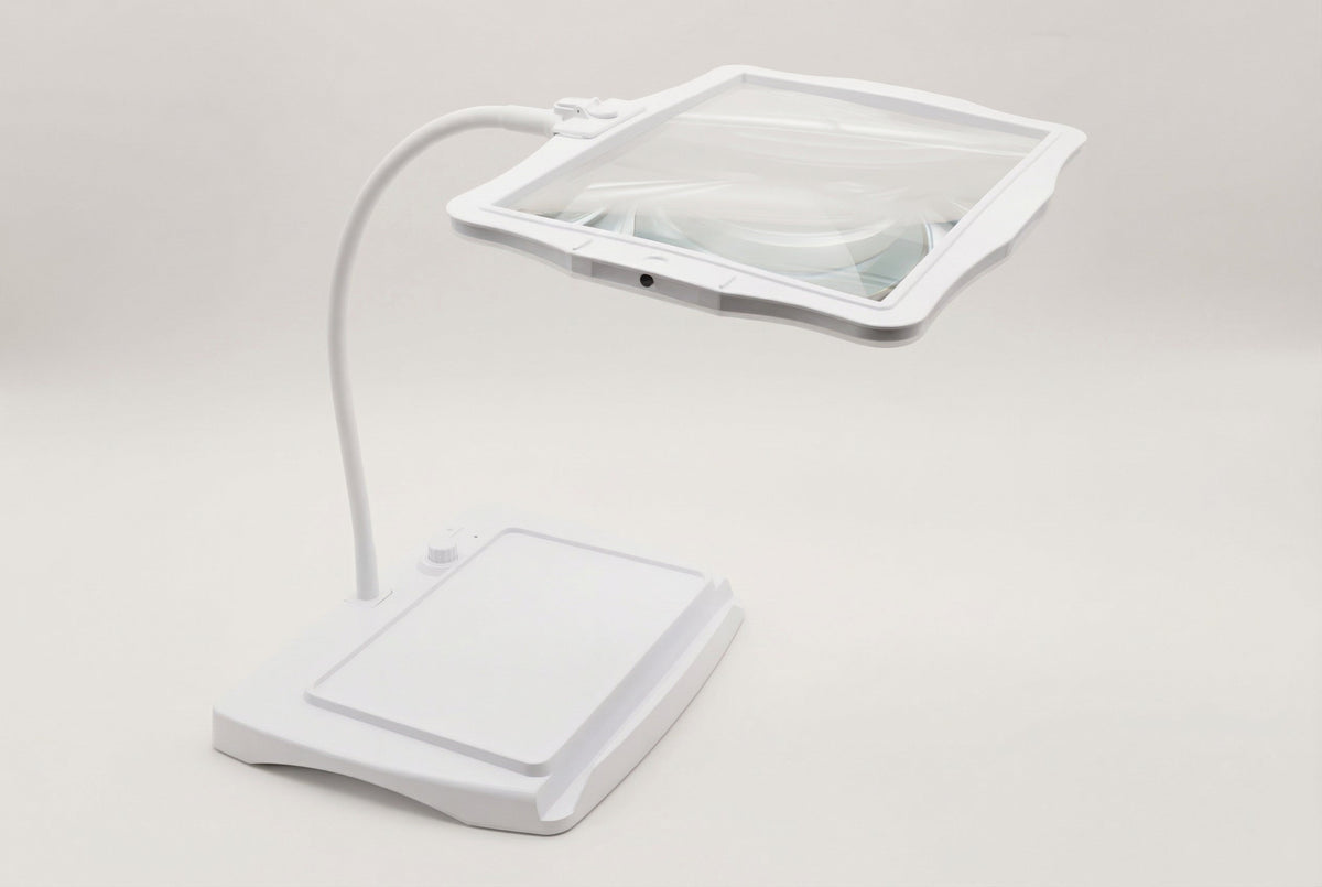LED Magnifying Desk Lamp with 48 Lights