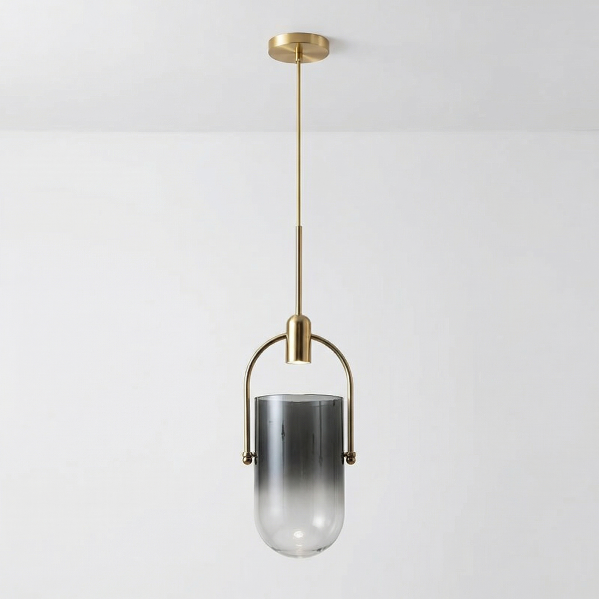 Scandinavian Glass Head Ceiling Chandelier