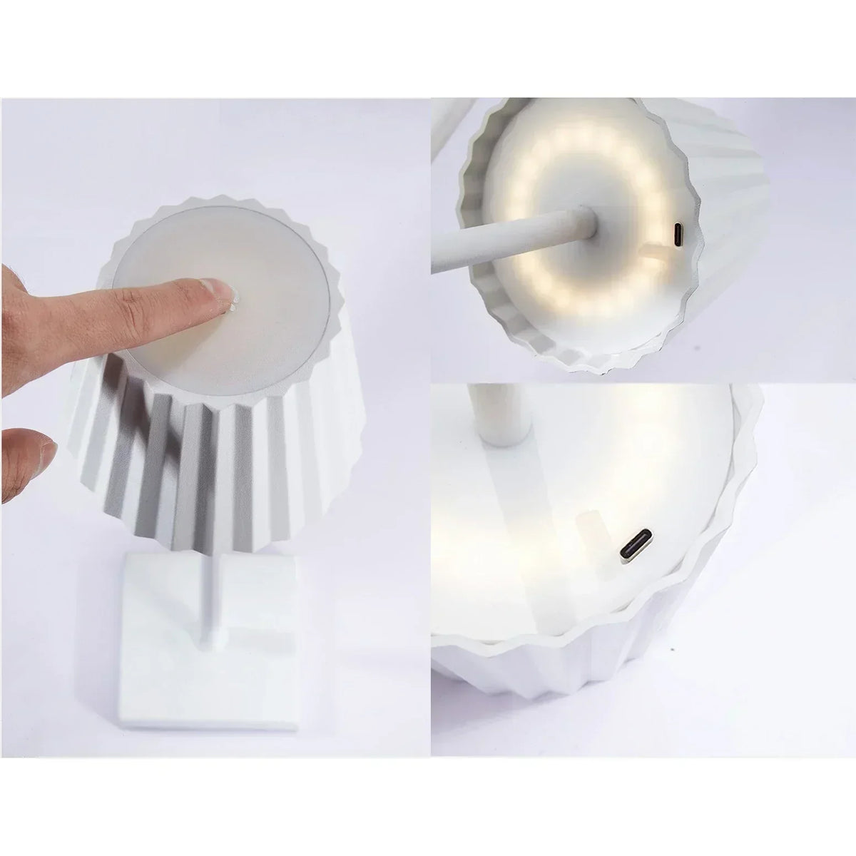 LumaSet | Wireless Table Lamp – Elegant Touch Control Lighting
