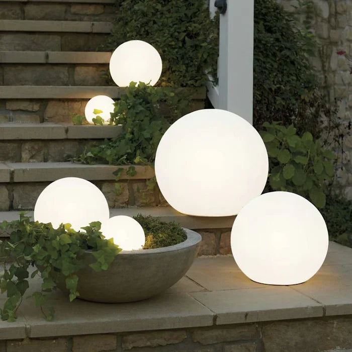 LuminAura | Spherical LED Garden Light – 16-Colour Ambient Glow