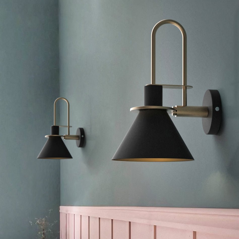 Mono Wall Lamp | Postmodern Metal Wall Light by Marco Bellini