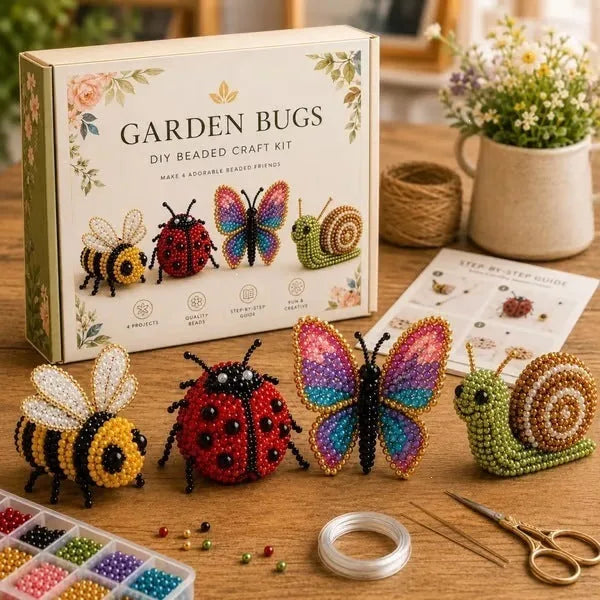 Mini Beaded Animal DIY Craft Kit