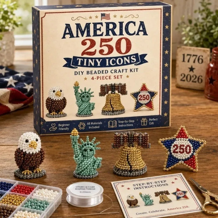 Mini Beaded Animal DIY Craft Kit