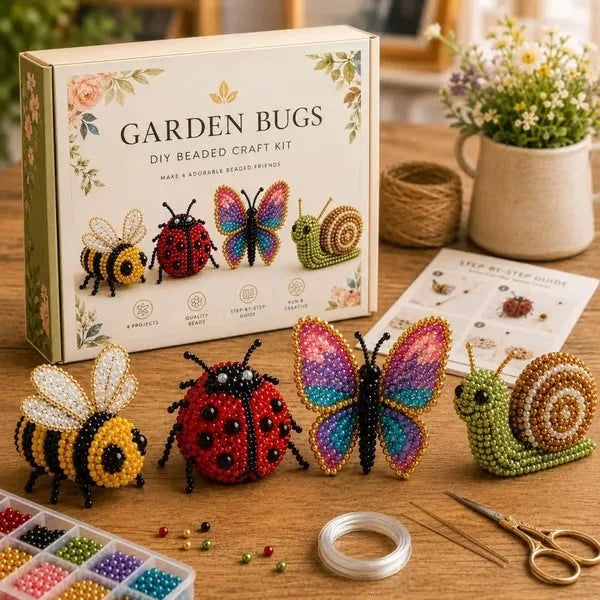 Mini Beaded Animal DIY Craft Kit