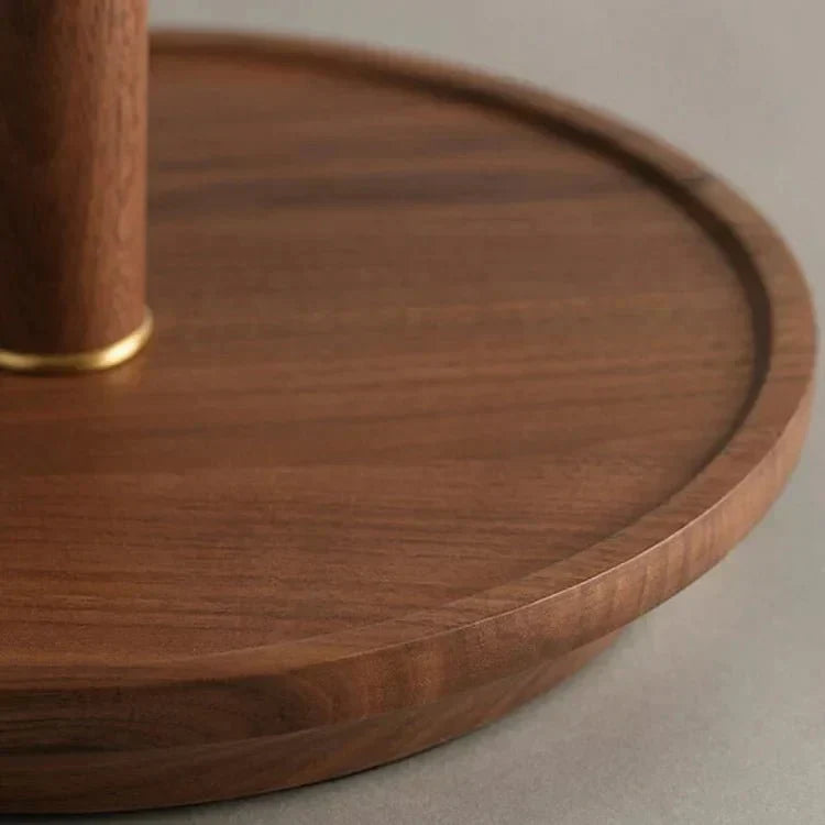 Vintage Wooden Table Lamp
