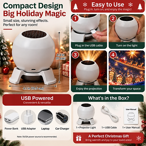 Christmas Wonderland | Magic Projector