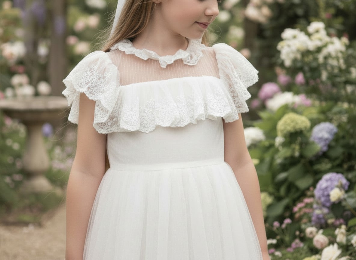 LORENA ELEGANT WHITE GOWN