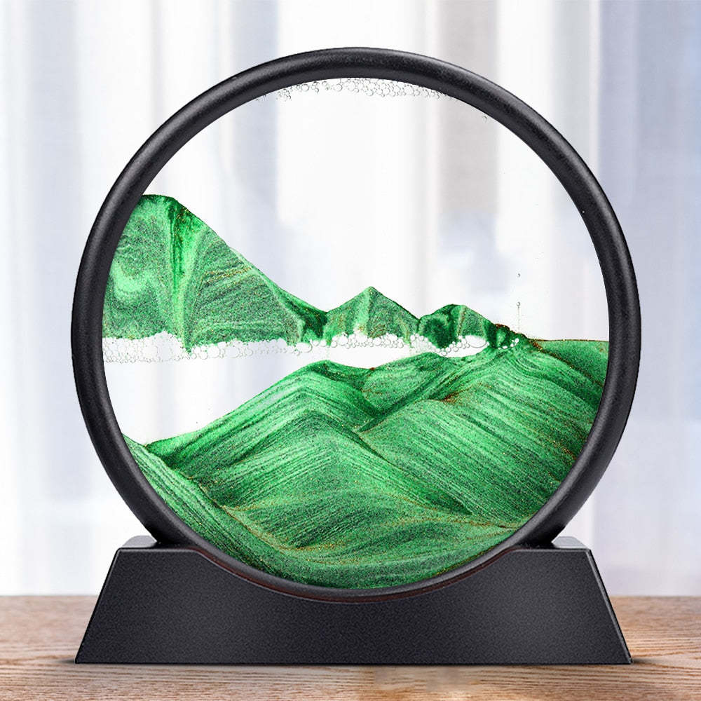 3D Moving Sand Art Display